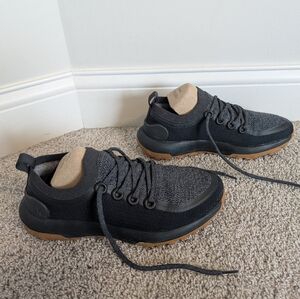 Allbirds Trail Runner SWT - Natural Black Rugged Khaki Soles - Women's sz 10